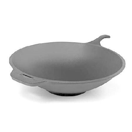 【並行輸入品】 EXCELSTEEL ホームクッキング 炒め物 アジアンインド料理 12インチ 鋳鉄...