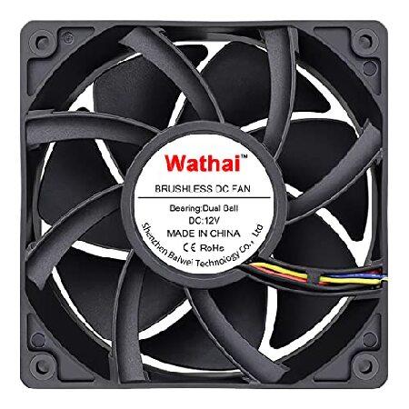 【並行輸入品】 Wathai 12038 120mm x 38mm PWM コンピューター PCケー...