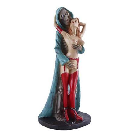 【並行輸入品】 FRECI 樹脂製スカルフィギュア スカルコレクション スケルトン装飾モデル ハロウ...