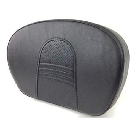【並行輸入品】 Sissy Bar バックレスト 助手席パッド ストリートグライドステッチステッチ付...
