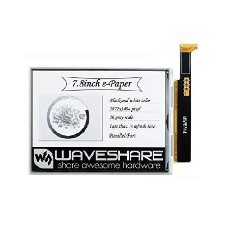 【並行輸入品】 Waveshare7.8inch E-Ink Raw Display Compati...