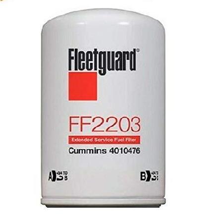【並行輸入品】 FF2203 Fleetguard 燃料フィルター (4個パック)