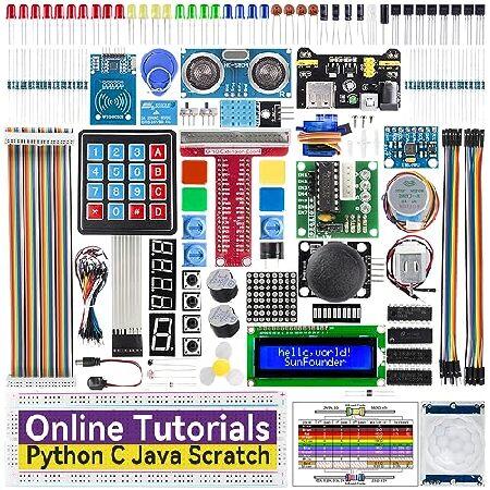 【並行輸入品】 SunFounder Raspberry pi kitは詳細な教本と互換性のあるラズ...