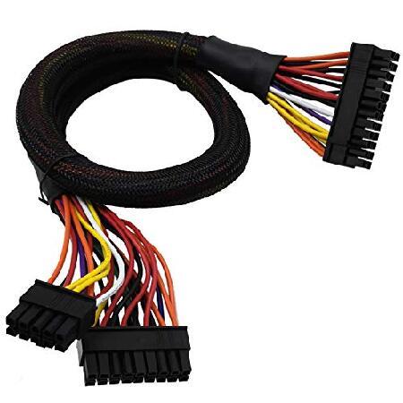 【並行輸入品】 COMeap 18ピン + 10ピン - 24ピン ATX PSU 電源アダプター ...