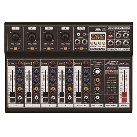 【並行輸入品】 Audio2000'S AMX7362 Six-Channel Audio Mixe...