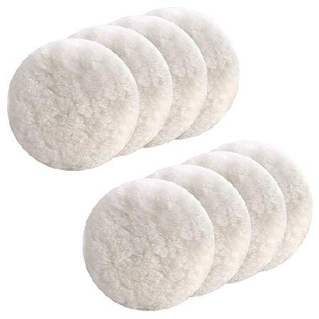 【並行輸入品】 Utoolmart 6" Wool Polishing Pad Hook and L...