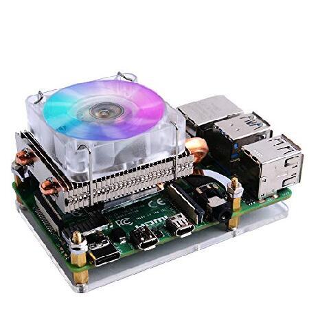 【並行輸入品】 GeeekPi Raspberry Pi 4ファン Raspberry Pi ロープ...