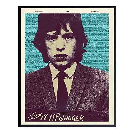 【並行輸入品】 Modern Pop Art Mick Jagger Mugshot Home De...