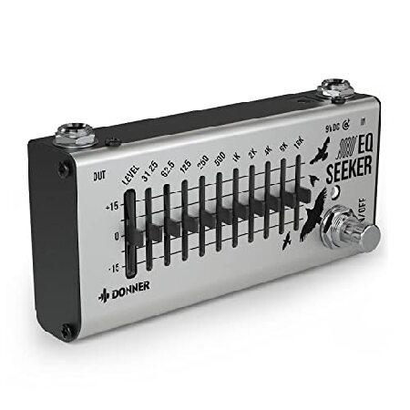 【並行輸入品】 Donner EQペダル 10バンドイコライザーペダル EQ Seeker ギターと...
