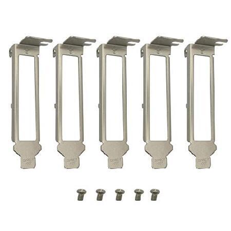 【並行輸入品】 BestParts ノーブランド ロープロファイルブラケット 5個入り Intel ...