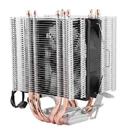 PC CPU冷却ファン 12VDC 2200±10% RPM 3ピン 4ヒートパイプ CPUファン ...
