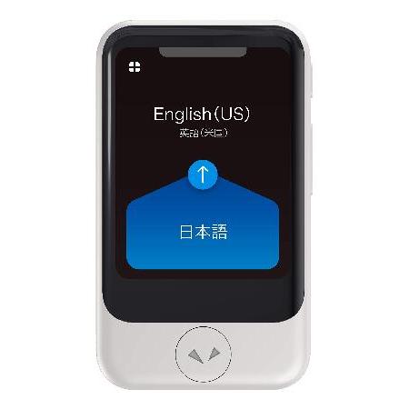【並行輸入品】 Pocketalk S 双方向音声翻訳機 2年間のデータ内蔵(ホワイト)