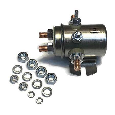 【並行輸入品】 12ボルト ウインチモーター 工業用スイッチリレー ソレノイド 連続デューティー 6...