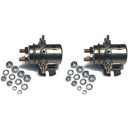 【並行輸入品】 12V ウィンチモーター 工業用スイッチ リレー ソレノイド 連続デューティー 6タ...