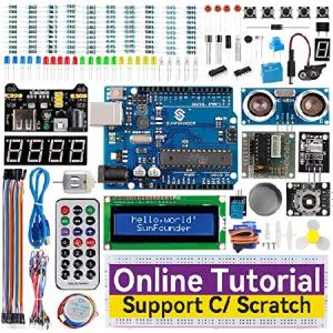 【並行輸入品】 SunFounder Project コンプリートスターターキット Arduino UNO R3 Arduino IDE/スクラッチコーディングに対応