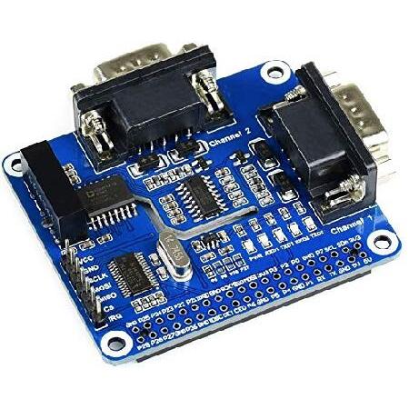 【並行輸入品】 waveshare 2チャンネル 分離型 RS232 拡張 HAT Raspberr...