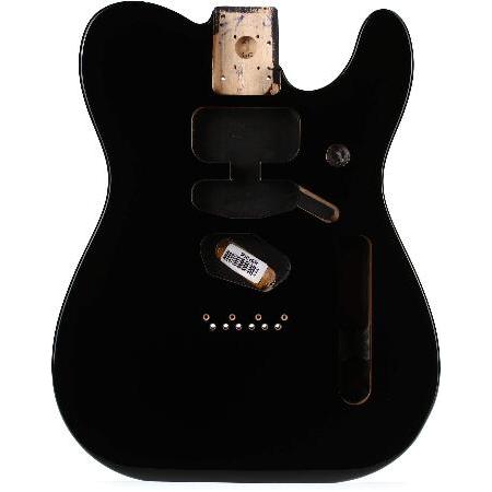 【並行輸入品】 Fender デラックスシリーズ テレキャスターボディ アルダー ブラック