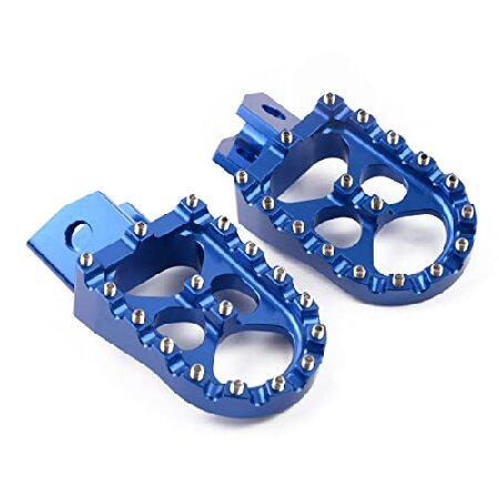 【並行輸入品】 Motor-mh ワイドCNCオートバイフットペグ フットレスト ヤマハPW50 1...