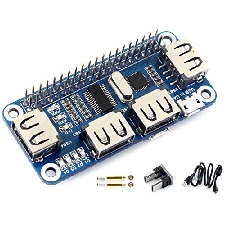 【並行輸入品】 4ポート Raspberry Pi USB ハブハット Raspberry Pi 4...