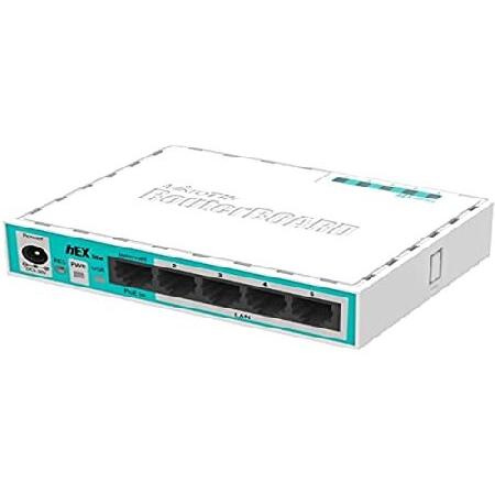 【並行輸入品】 Mikrotik RB750r2 Routerboard hEX Lite 5 Po...