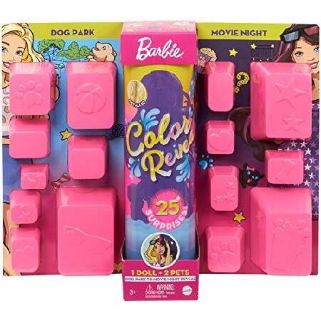 Barbie Color Reveal Doll Set with 25 Surprises Inc...