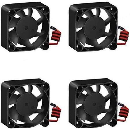 【並行輸入品】 GeeekPi 4pcs Fan for Raspberry Pi 4, Quiet...