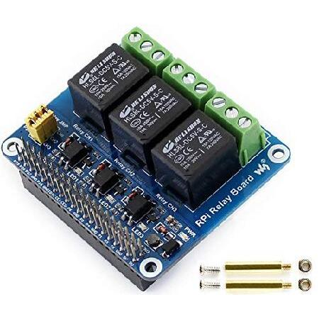 【並行輸入品】 3-CH RPiリレーボード RPi拡張ボード 3チャンネルパワーリレーモジュール ...