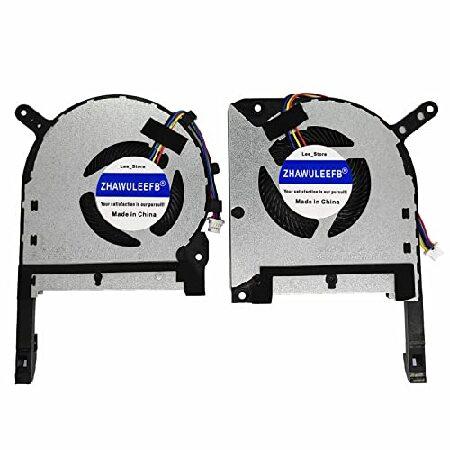 【並行輸入品】 ZHAWULEEFB CPU GPU 冷却ファン TUF FX505DT FX505...