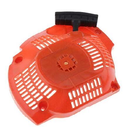【並行輸入品】 HUYUR プルリコイルスターターアセンブリ ハスクバーナ 450 445 チェーン...