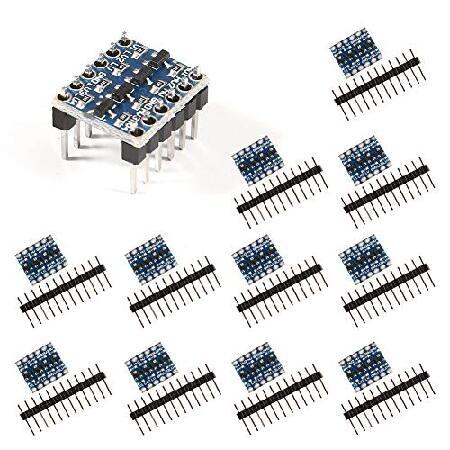 【並行輸入品】 ACEIRMC 12個 4チャンネル IIC I2C ロジックレベルコンバーター 双...