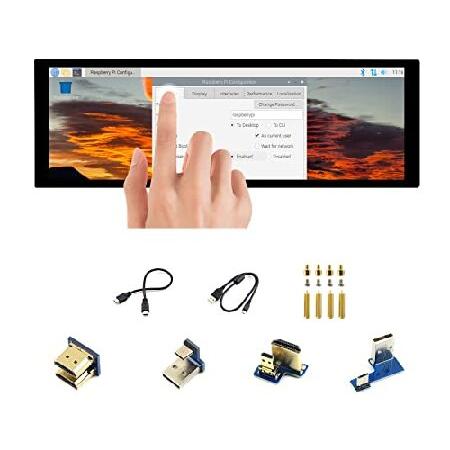 【並行輸入品】 Waveshare 7.9インチ 静電容量式タッチスクリーンLCD Raspberr...