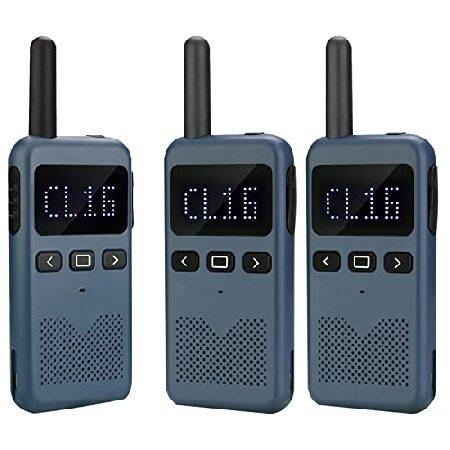 Retevis RB19 Walkie Talkies 3 Pack, Ultra-Slim Two...