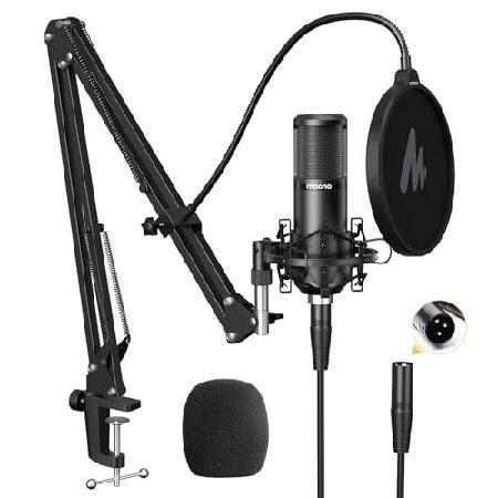 【並行輸入品】 MAONO XLR コンデンサーマイク マイクセット 単一指向性 配信用 アームスタ...