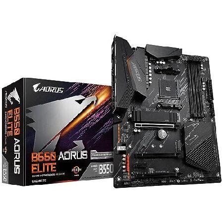 【並行輸入品】 GIGABYTE B550 AORUS ELITE マザーボード ATX  AMD ...