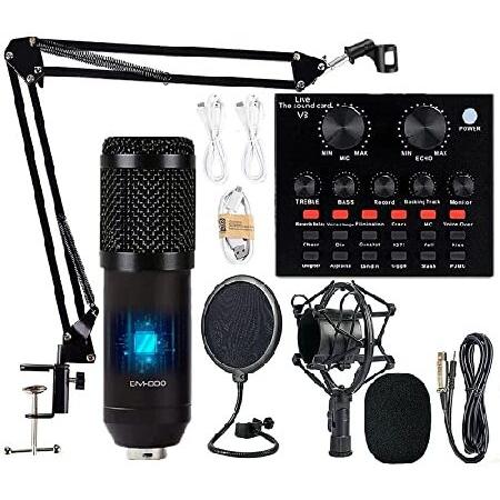 【並行輸入品】 Podcast Equipment Bundle, BM-800 Mic Kit w...