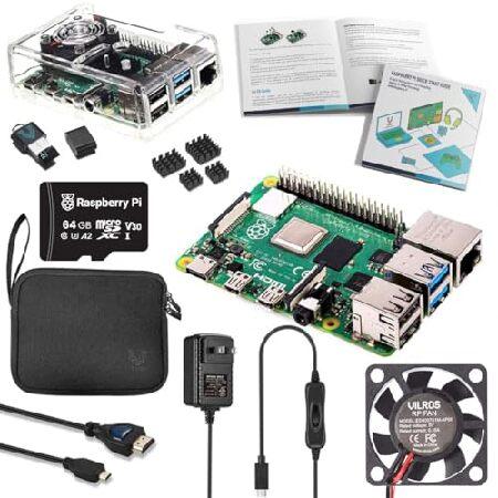 【並行輸入品】 Vilros Raspberry Pi 4 8GB Complete Kit wit...