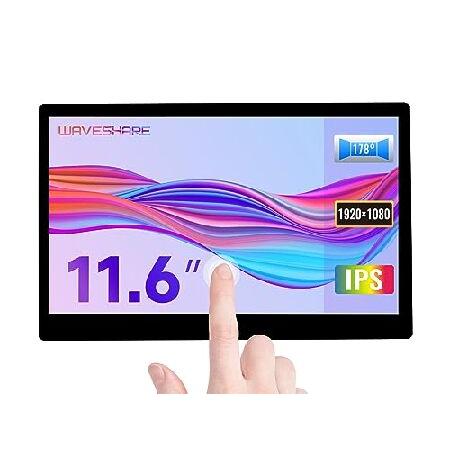 【並行輸入品】 waveshare 11.6インチ 静電容量式タッチLCDスクリーン Raspber...