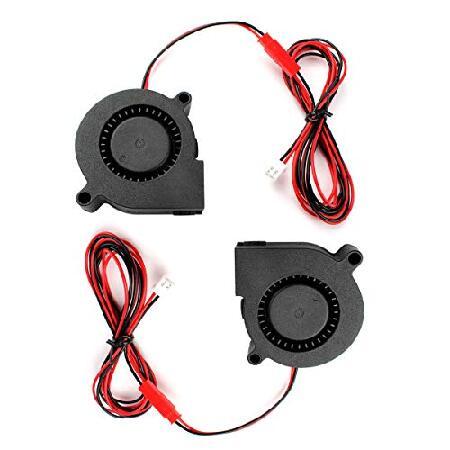 【並行輸入品】 FYSETC 2個 24V 5015 ブロワーファン ブラシレス冷却ファン 50x5...