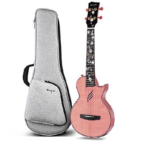 【並行輸入品】 Enya Tenor Ukulele 全ソリッドフレーム メープルウクレレ Acou...