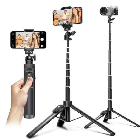 Selfie Stick, 50 inch Selfie Stick Tripod with Wir...