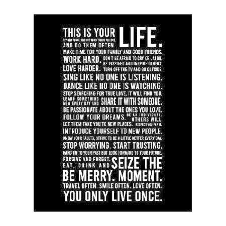 【並行輸入品】 This Is Your Life - Motivational Quotes, E...