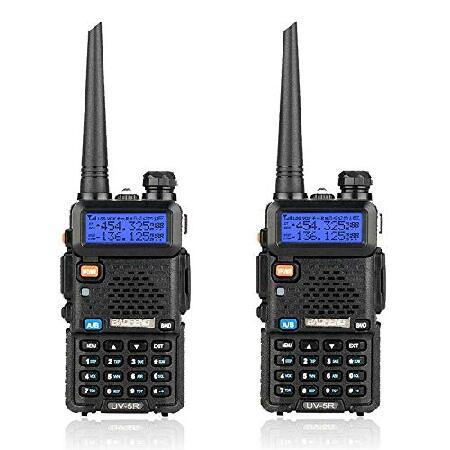 NSKI 2Pack UV-5R UHF VHF Dual Band Two Way Ham Rad...