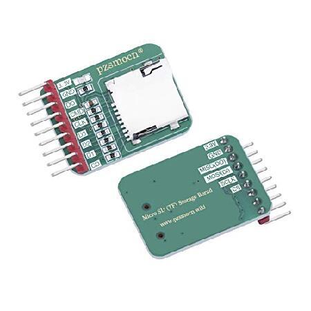 【並行輸入品】 Pzsmocn Micro-SD/TF メモリーカードリーダーアダプタースロットソケ...
