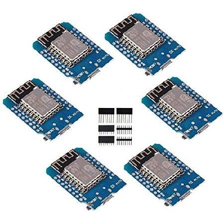 【並行輸入品】 ACEIRMC 6ピース 開発ボード ESP8266 ESP-12F 4M バイト ...
