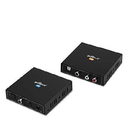 【並行輸入品】 gofanco 同軸/トスリンク/RCAステレオオーディオCAT5e/6/7エクステ...