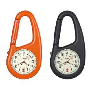 【並行輸入品】 ＪＥＷＥＬＲＹＷＥ 時計 クリップ 夜光 アナログ 防水 登山 バッグ クリップ スポーツウオッチ 人気 ファッション アクセサリー (2点セット)