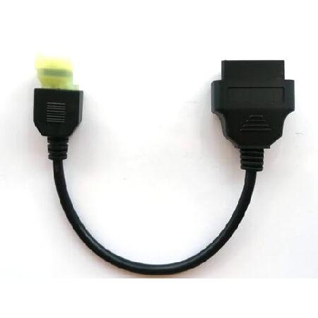 【並行輸入品】 OTKEFDI オートバイ OBD アダプター、オートバイ 4ピン 診断 OBD2 ...