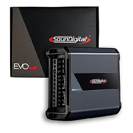 アンプ SOUNDIGITAL 800.4 EVO 4.0 ステレオ デジタル 4オーム