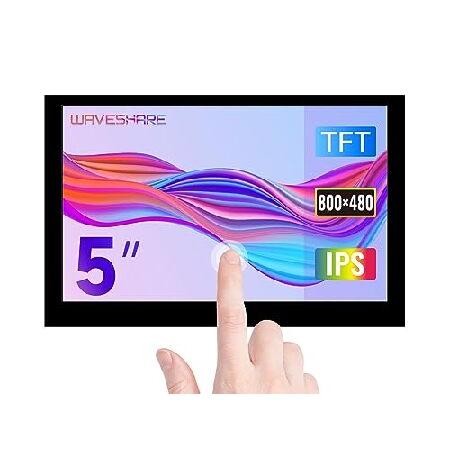 【並行輸入品】 Waveshare 5インチ静電容量式タッチディスプレイ Raspberry Pi ...
