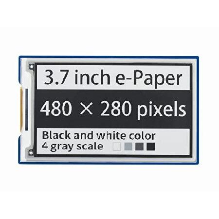 【並行輸入品】 Waveshare 3.7inch E-Paper E-Ink Display HA...